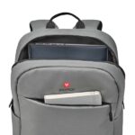 NGS Monray Sacks Venture Zaino per portatile fino a 15,6" - Morbida imbottitura interna - Resistente all'acqua - Tasca esterna + 2 tasche laterali - Colore grigio - immagine 4
