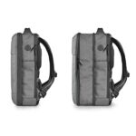 NGS Monray Sacks Horizon Zaino espandibile per laptop fino a 14,1" - Morbida imbottitura interna - Resistente all'acqua - Tasca antifurto - 10 L espandibile fino a 20 L - Colore grigio - immagine 3