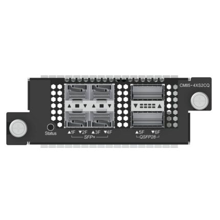Ruijie CM85-4XS2CQ Scheda di espansione per switch - 4x SFP+ fino a 10 Gbps - 2x QSFP28 fino a 100 Gbps - Colore: nero