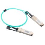 Ruijie 100G-AOC-10M Cavo in fibra ottica AOC - QSFP28 - 10 metri - 100 Gbps per canale - Colore turchese
