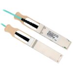 Ruijie 100G-AOC-10M Cavo in fibra ottica AOC - QSFP28 - 10 metri - 100 Gbps per canale - Colore turchese - immagine 2
