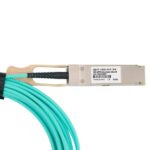 Ruijie 100G-AOC-5M Cavo in fibra ottica AOC - QSFP28 - 5 metri - 100 Gbps per canale - Colore turchese - immagine 3