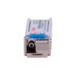 5 Gbps - Bidirezionale - Trasmissione a 1550 nm e ricezione a 1310 nm - Colore acciaio