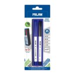 Milan Pack de Borrador Magnetico + 4 Rotuladores para Pizarra Blanca - Punta Redonda 3.7 mm - Borrables en Seco - Tinta a Base de Alcohol - immagine 2