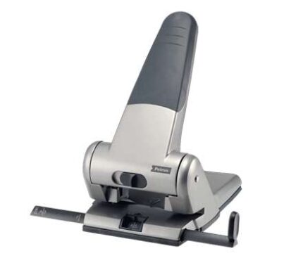 Petrus 305 Taladro Perforador para Gruesos - Taladra hasta 65 Hojas - Hasta Formato A3 - Facil Vaciado - Punzones 5.5mm