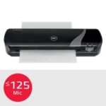 GBC Inspire+ A4 Plastificadora - Hasta Tamaño A4 - Velocidad 250mm/min - Calentamiento en 4 Minutos - Ajuste Adicional Frio - Grueso Bolsa 75 y 125mic - Color Negro - immagine 3