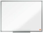 Nobo Essence Pizarra Magnetica de Acero 600x450mm - Marco de Aluminio Anodizado - Bandeja para Rotuladores - Color Blanco