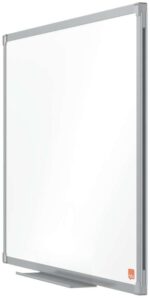 Nobo Essence Pizarra Magnetica de Acero 600x450mm - Marco de Aluminio Anodizado - Bandeja para Rotuladores - Color Blanco - immagine 3