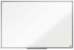 Nobo Essence Pizarra Magnetica de Acero 900x600mm - Marco de Aluminio Anodizado - Bandeja para Rotuladores - Color Blanco