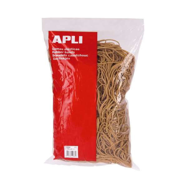 Apli Gomas Elasticas Ø 100 x 2 mm - Alta Calidad - Bolsa con 100g Apli Gomas Elasticas Ø 100 x 2 mm - Alta Calidad - Bolsa con 100g