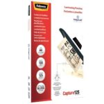 Fellowes Pack de 100 Fundas para Plastificar Brillo A4 - 125 Micras - Alta Calidad - Transparente - immagine 3