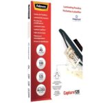 Fellowes Pack de 100 Fundas para Plastificar Brillo A5 - 125 Micras - Alta Calidad - Transparente - immagine 3
