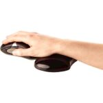 Fellowes Crystal Reposamuñecas Flexible de Gel - Resistente a las Manchas - Color Negro - immagine 2