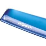 Fellowes Crystal Reposamuñecas para Teclado de Gel - Resistente a las Manchas - Base Antideslizante - Color Azul - immagine 4
