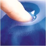 Fellowes Crystal Reposamuñecas Flexible de Gel - Resistente a las Manchas - Color Azul - immagine 3