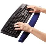 Fellowes Reposamuñecas para Teclado Memory Foam - Confort Excepcional - Color Zafiro - immagine 2