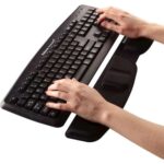 Fellowes Reposamuñecas para Teclado de Espuma - Diseñado para Evitar Dolores de Muñeca - Color Negro - immagine 2