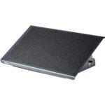 Fellowes Professional Series Reposapies Metalico - 3 Ajustes de Altura - Superficie de 560x340mm - Sistema Antideslizante