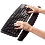 Fellowes Reposamuñecas para Teclado Memory Foam - Confort Excepcional - Color Negro - immagine 2