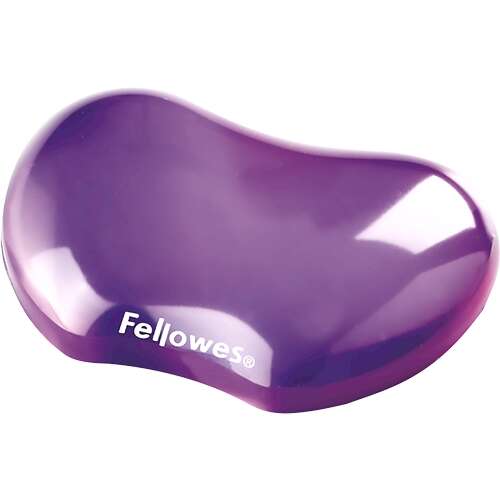 Fellowes Crystal Reposamuñecas Flexible de Gel - Resistente a las Manchas - Color Violeta Fellowes Crystal Reposamuñecas Flexible de Gel - Resistente a las Manchas - Color Violeta