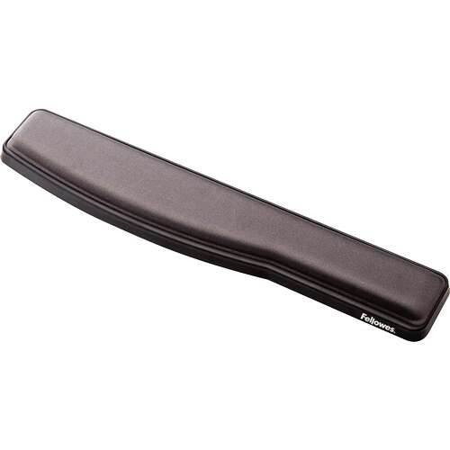 Fellowes Reposamuñecas Premium de Gel para Teclado Ajustable - Angulo y Altura Ajustable - Superficie de Poliester - Color Grafito Fellowes Reposamuñecas Premium de Gel para Teclado Ajustable - Angulo y Altura Ajustable - Superficie de Poliester - Color Grafito