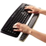 Fellowes Reposamuñecas para Teclado Photo Gel - Alivia los Puntos de Presion - Base Antideslizante - Color Negro - immagine 2