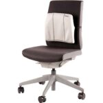 Fellowes Smart Suites Respaldo de Espuma Ergonomico - Espuma de Alta Densidad - Correa Ajustable - Color Gris - immagine 2