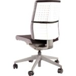 Fellowes Smart Suites Respaldo de Espuma Ergonomico - Espuma de Alta Densidad - Correa Ajustable - Color Gris - immagine 3