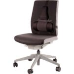 Fellowes Ultimate Professional Series Respaldo Lumbar - Seccion Central para Columna - Sistema de Triple Enganche - Color Negro - immagine 2