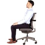 Fellowes Fusion PlushTouch Cojin Lumbar - Ajustable a Traves de una Correa con Hebilla - Color Negro - immagine 4