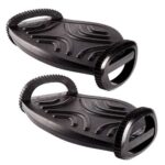 Fellowes Smart Rocker Reposapies - Doble Base Circular - Ayuda a una Correcta Circulacion - Superficie Efecto Masaje - Color Negro - immagine 3