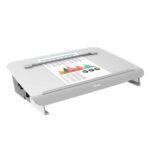Fellowes Hana Soporte y Atril - Guia Magnetica de Lectura -  Diseño Elegante y Duradero - Hasta 5kg - Color Blanco - immagine 2