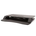 Fellowes Sit-Stand Corsivo Estación de Trabajo - Sistema de Muelle a Gas - Amplia Plataforma Superior - Plataforma Inferior para Raton y Teclado - Color Negro - immagine 2