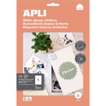 Apli Etiquetas Home Blancas Glossy 210 x 297mm 10 Hojas - immagine 2