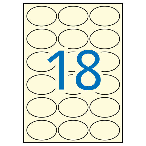 Apli Etiquetas Crema Permanentes 63.5 x 42.3mm 20 Hojas Apli Etiquetas Crema Permanentes 63.5 x 42.3mm 20 Hojas