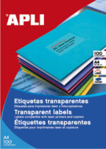 Apli Etiquetas Translucidas Resistentes Intemperie 210.0 x 297.0mm 100 Hojas - immagine 2