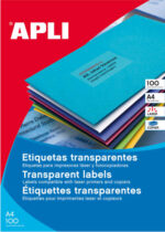 Apli Etiquetas Translucidas Resistentes Intemperie 70.0 x 37.0mm 20 Hojas - immagine 2
