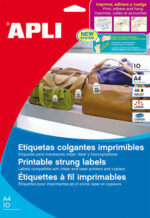 Apli Etiquetas Colgantes Imprimibles 22.0 x 35.0mm 10 Hojas - immagine 2