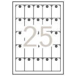 Apli Etiquetas Colgantes Imprimibles 36 x 53mm 10 Hojas