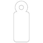 Apli Etiquetas Colgantes Blancas 11 x 29mm 200 U.