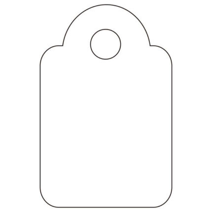 Apli Etiquetas Colgantes Blancas 13 x 20mm 200 U.