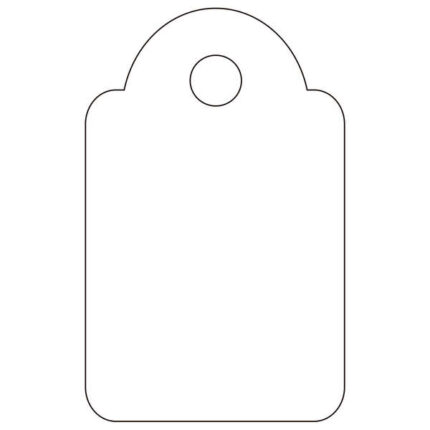 Apli Etiquetas Colgantes Blancas 15 x 24mm 200 U.