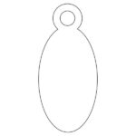 Apli Etiquetas Colgantes Blancas 11 x 24mm 1.000 U.