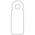 Apli Etiquetas Colgantes Blancas 7 x 19mm 1.000 U.