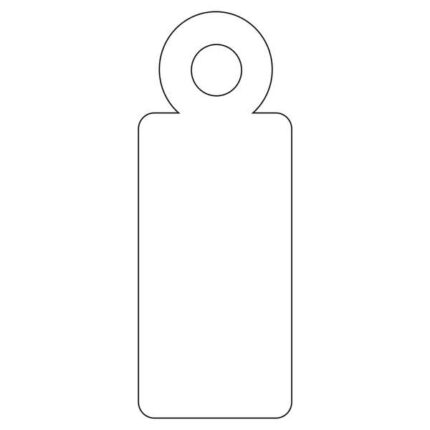 Apli Etiquetas Colgantes Blancas 9 x 24mm 1.000 U.
