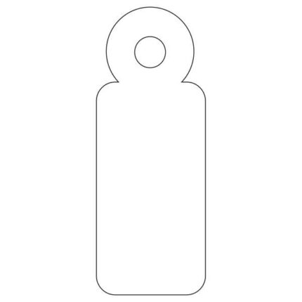 Apli Etiquetas Colgantes Blancas 11 x 29mm 1.000 U.