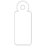 Apli Etiquetas Colgantes Blancas 13 x 34mm 1.000 U.