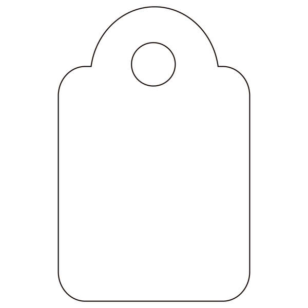 Apli Etiquetas Colgantes Blancas 13 x 20mm 1.000 U. Apli Etiquetas Colgantes Blancas 13 x 20mm 1.000 U.