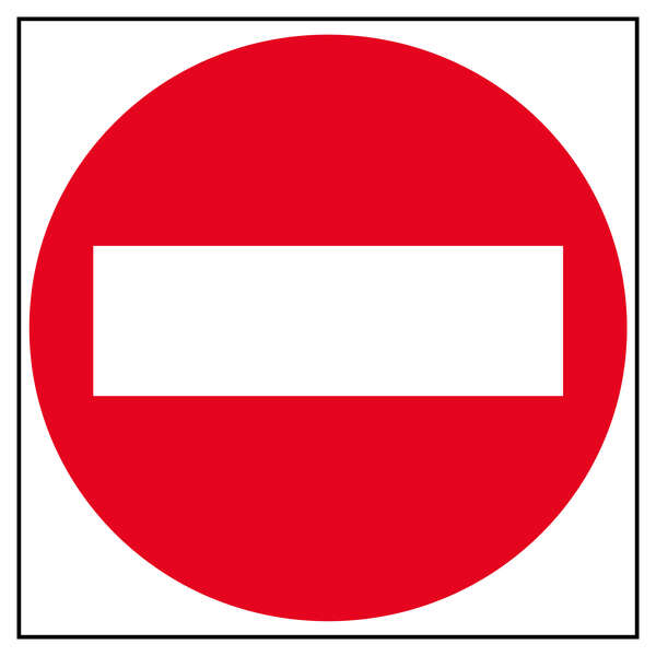 Apli Etiqueta Señalizacion Prohibido El Paso 1 U.