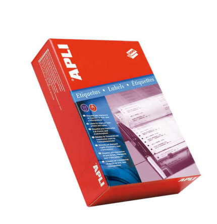 Apli Caja de 3.000 Etiquetas en Continuo 101.6 x 48.7mm - 500 Pliegues